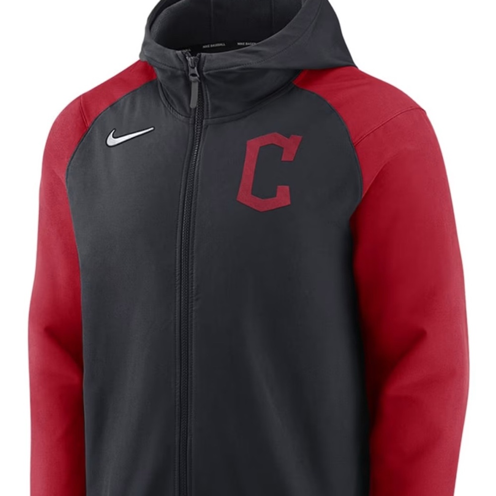 Nike Cleveland Guardians Mens Therma Full Zip Jacket - Never Worn